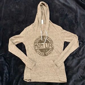 Women’s size medium, grey Slyfox Threads sweater.